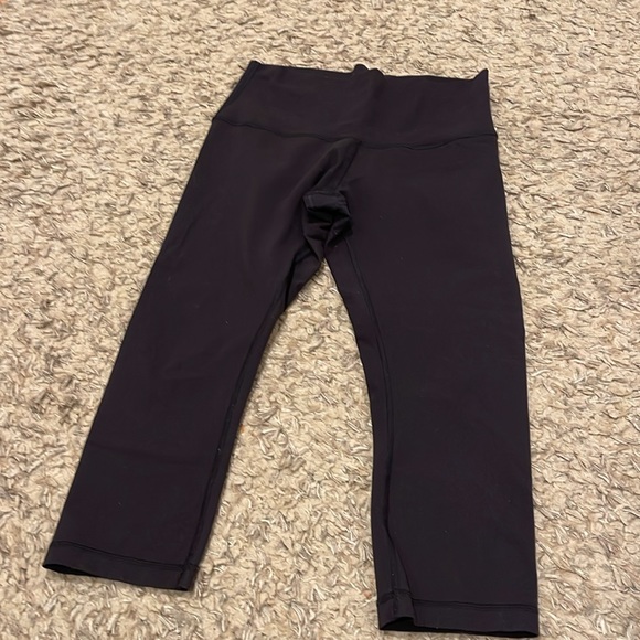 Lululemon Wunder Train High-Rise Crop 21” Size 10 - Picture 5 of 7